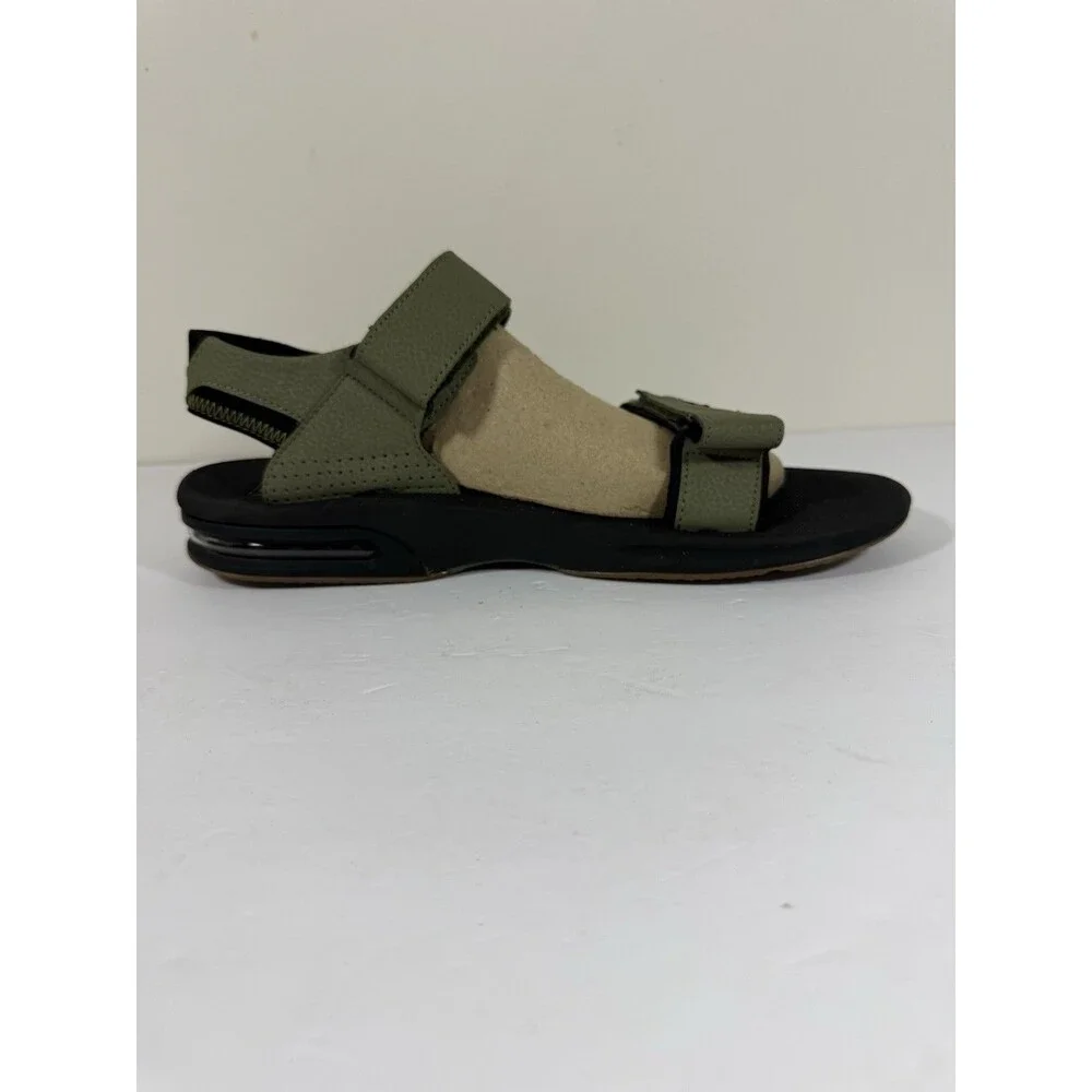 Reef Fanning Baja Bottle Opener Strap Sandals Mens 12 EU 45 Green NEW